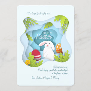 Easter Shadow Box Holiday Card