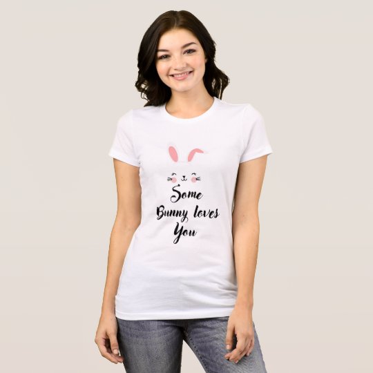 easter shirt some bunny loves you