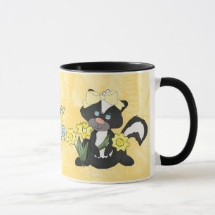 Easter Skunk mug