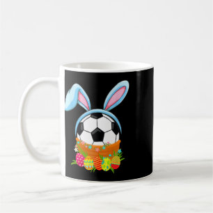Easter Soccer Ball Easter Day Funny Easter Bunny S Coffee Mug