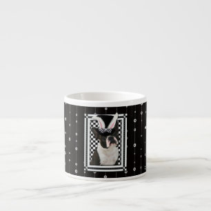 Easter - Some Bunny Loves You - Boston Terrier Espresso Cup