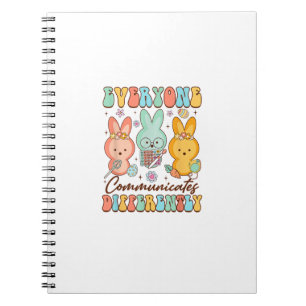 Easter Speech Therapy SLP Everyone Communicates Di Notebook