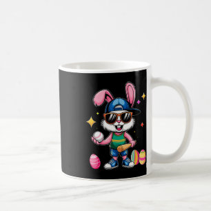 Easter Sport Happy Easter Bunny Playing Sell Kids Coffee Mug