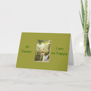 EASTER/SPRING ARE SPECIAL BECAUSE OF "YOU" HOLIDAY CARD