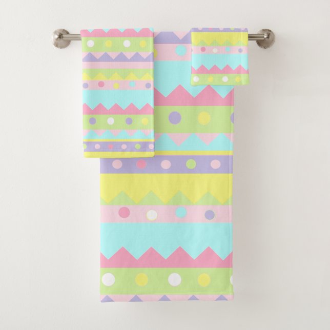 Easter Spring Bath Towel Set (Insitu)