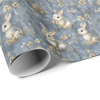 Easter Spring Bunny Wrapping Paper