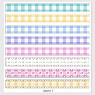 Easter Spring Flowers Plaids