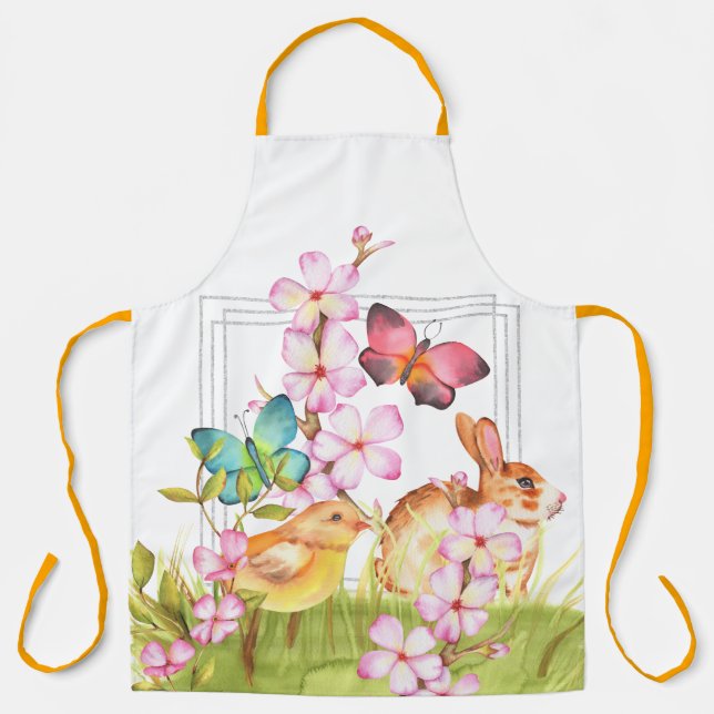 Easter Springtime Apron (Front)