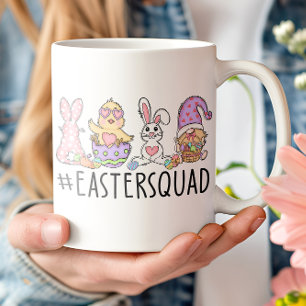 Easter Squad Bunny Chicks Eggs. Coffee Mug