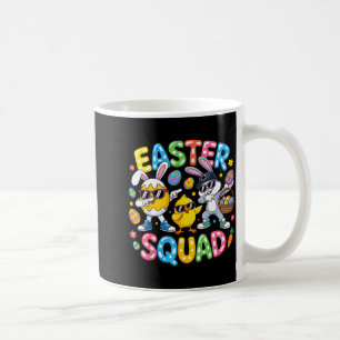 Easter squad bunny egg chick crew matching men coffee mug