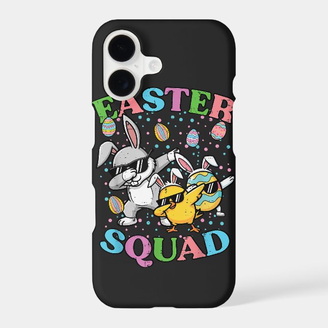 Easter Squad Bunny Egg Chick Dab Crew Matching (Back)
