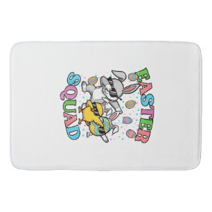 Easter Squad Bunny Egg Chick Dab Crew Matching Men Bath Mat