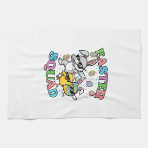 Easter Squad Bunny Egg Chick Dab Crew Matching Men Kitchen Towel