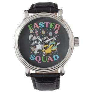 Easter Squad Bunny Egg Chick Dab Crew Matching Watch