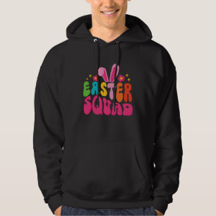 Easter Squad Bunny Rabbit Face  Easter Day Women G Hoodie