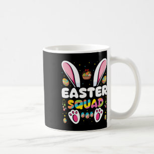 Easter Squad Egg Hunting Bunny Group Matching  Coffee Mug