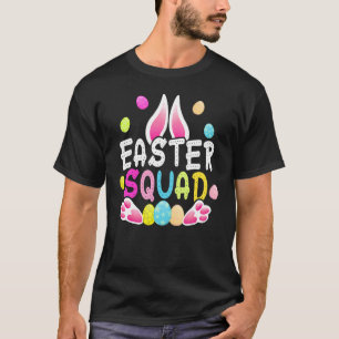 Easter Squad Family Matching Bunny Egg Hunt Group T-Shirt