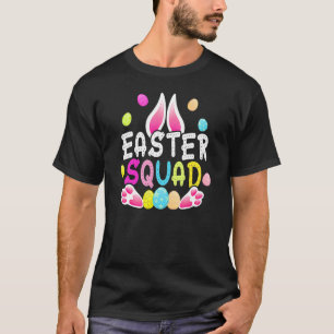 Easter Squad Family Matching Bunny Egg Hunt Group T-Shirt