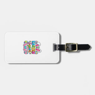 Easter Squad Family Matching Couple Easter Men Wom Luggage Tag