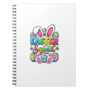 Easter Squad Family Matching Couple Easter Men Wom Notebook