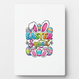 Easter Squad Family Matching Couple Easter Men Wom Plaque