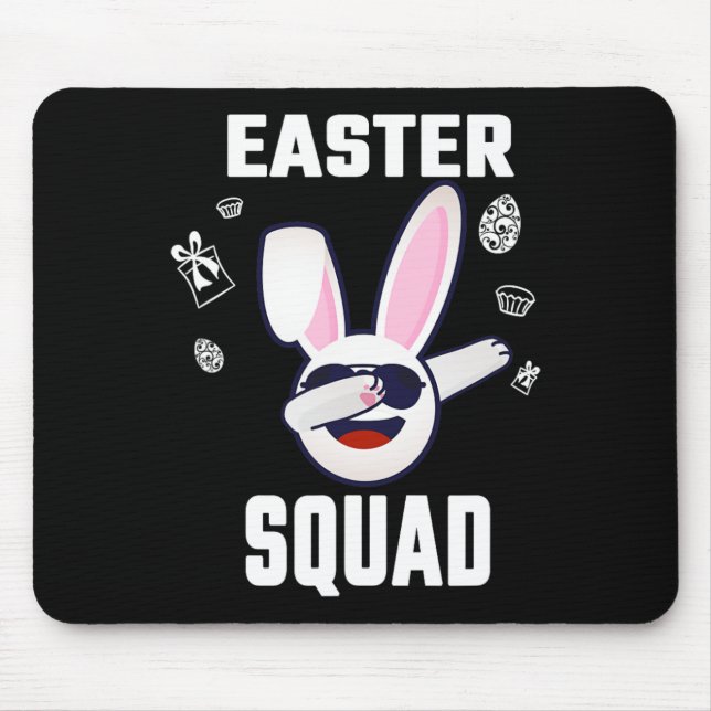 Easter Squad Family Matching Easter Day Group Men  Mouse Pad (Front)