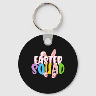 Easter Squad Family Matching Group Easter Egg Hunt Keychain