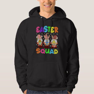 Easter Squad Gnomes Bunny Chick Egg Hunting Matchi Hoodie