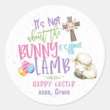 Easter sticker, Christian Religious Easter sticker