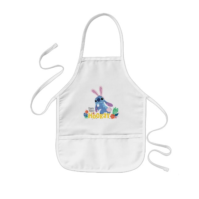 Easter Stitch | Hippity Hoppity Hooray Kids Apron (Front)