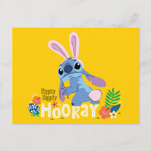 Easter Stitch   Hippity Hoppity Hooray Postcard