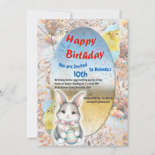 Easter Sunday Celebrations Invitation