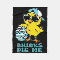 Easter Sunday Chicks Dig Me Funny Chicken Lover Bo