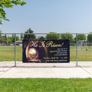 Easter Sunday Service Banner