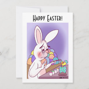 Easter Surprise Flat Note Card