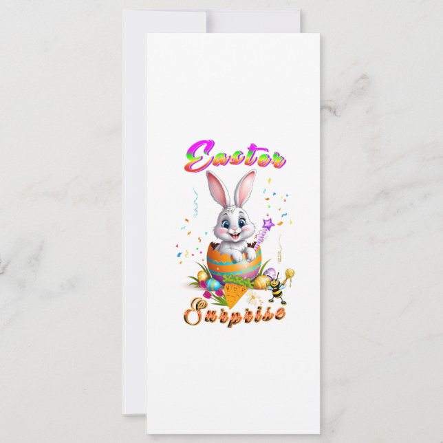 Easter Surprise Holiday Card (Front)