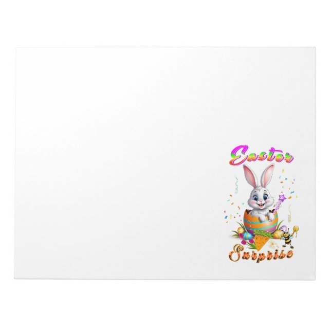 Easter Surprise Notepad (Front)