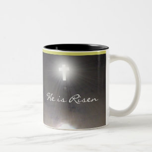 Easter T-shirts ans Gifts Two-Tone Coffee Mug