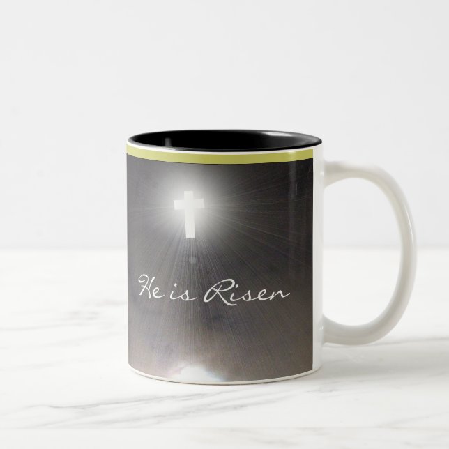 Easter T-shirts ans Gifts Two-Tone Coffee Mug (Right)