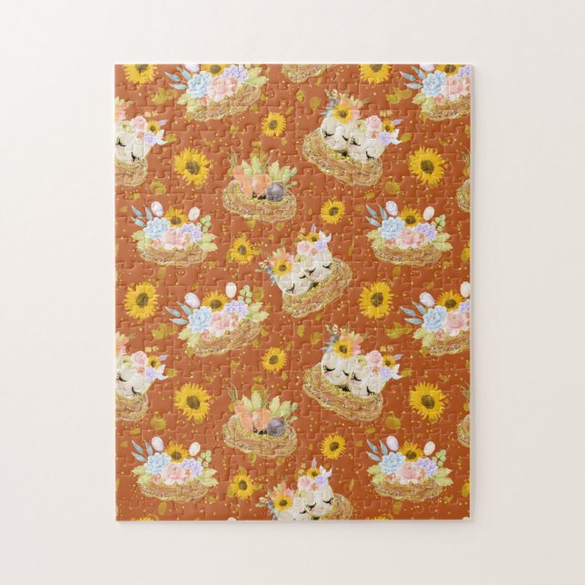 Easter Table Runner Jigsaw Puzzle (Vertical)