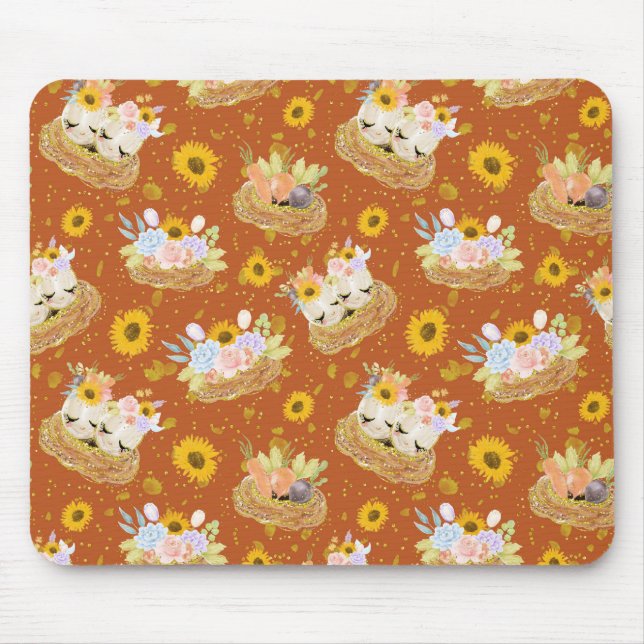 Easter Table Runner Mouse Pad (Front)
