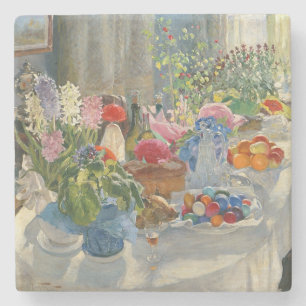 Easter Table Stone Coaster