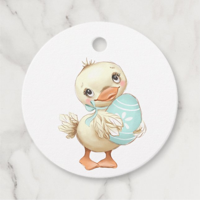 Easter Thank You Favour Tags (Front)