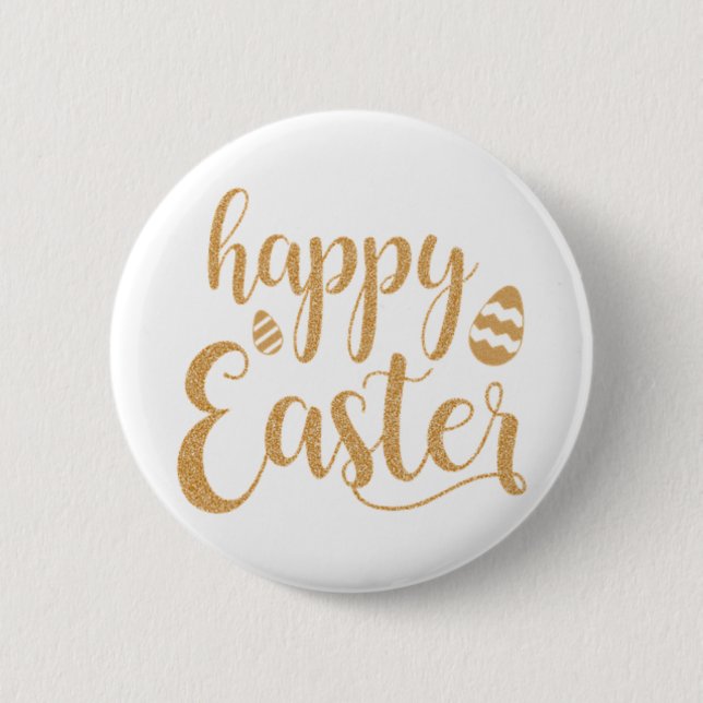 Easter Theme Design 2 Inch Round Button (Front)