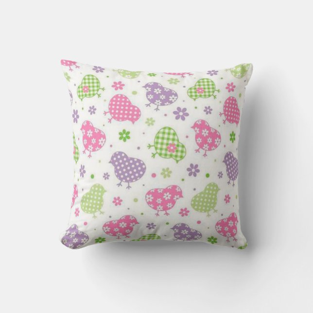 Easter Throw Pillow (Front)