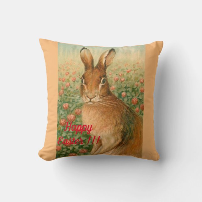 Easter Throw Pillow (Front)