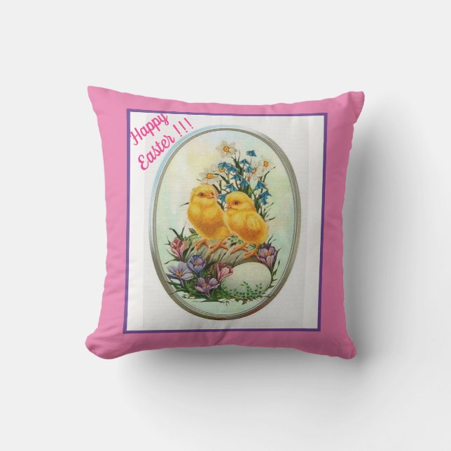 Easter Throw Pillow (Front)