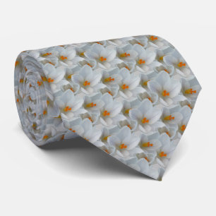 Easter Tie Crocus Flowers Necktie Easter Gifts