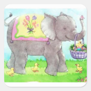 Easter Time! Square Sticker