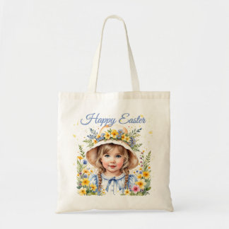 Easter Tote Bag for Little Girl